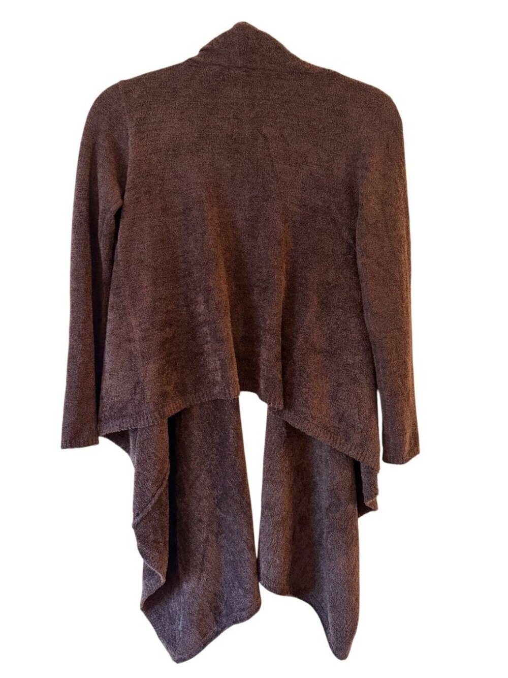 Barefoot Dreams Brown S/M CozyChic Lite Wrap Cardigan - Picture 3 of 6